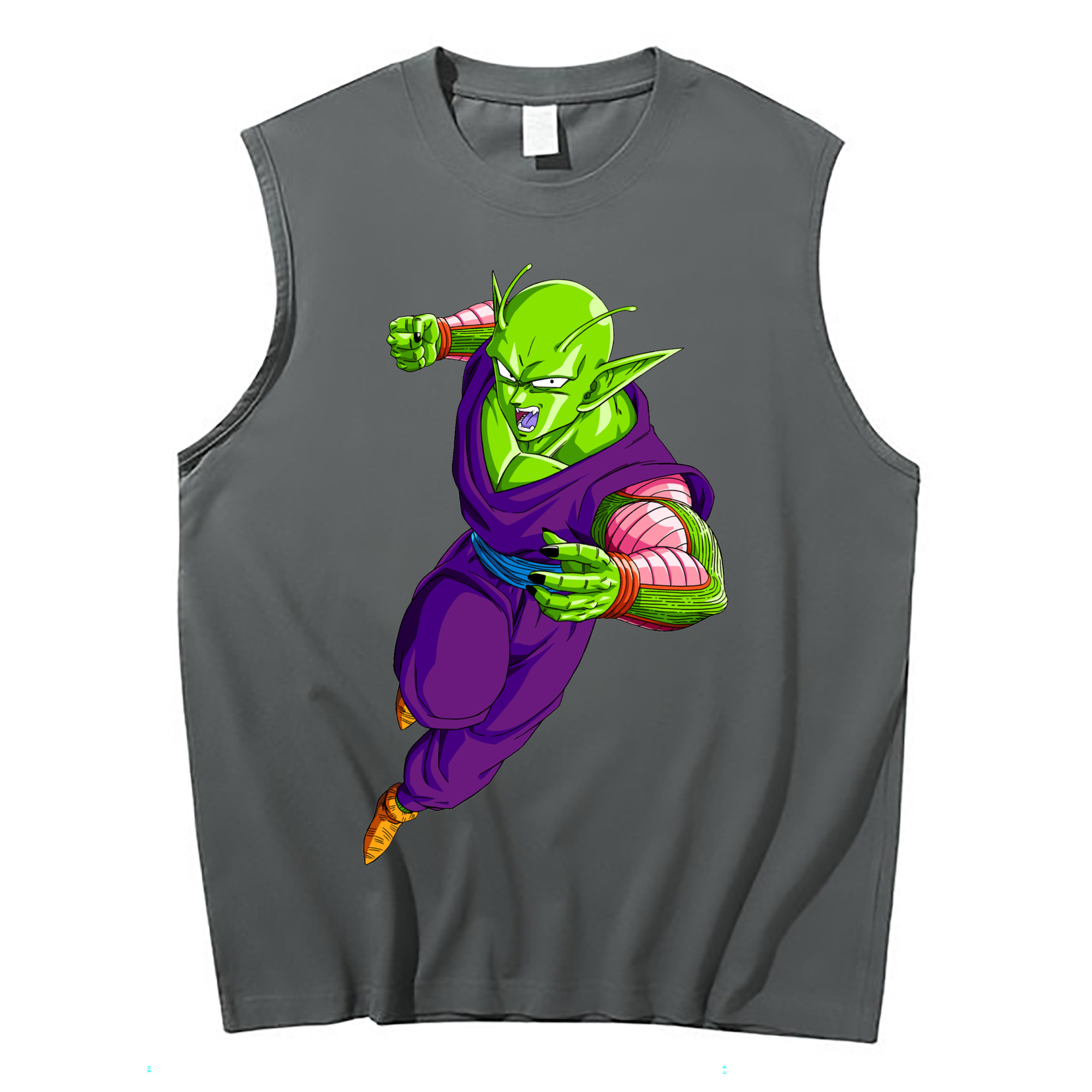 （画像用） ドラゴンボール ピッコロ DRAGON BALL Piccolo コットン100％タンクトップ（フロントプリント）